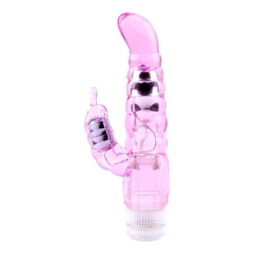 Vibrador Crystal Jelly My Dual Pleasure - Pink