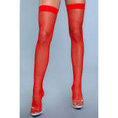 Great Catch Thigh Highs Red
