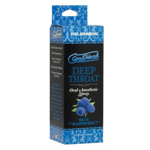 Goodhead Deep Throat Spray - Blue Raspberry 2 oz
