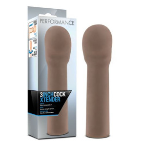 Funda Performance 3" Cock Xtender Brown 