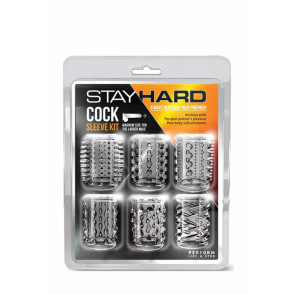 Stay Hard - Cock Sleeve Kit - Clear