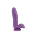 6.7'' Dual Density Cock Dildo-Purple
