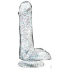 Naturally Yours Glitter Cock 6 "