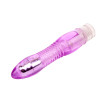 Vibrador Crystal Jelly - Glitters Dual Probe - Purple