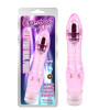 Vibrador Crystal Jelly - Glitters Dual Probe - Pink