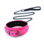 Electra Play Things - Collar & Leash - Pink
