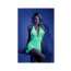 Glow - Shock Value Net Halter Dress With Open Back 
