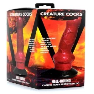 CC HELL-HOUND CANINE PENIS SILICONE DILDO