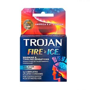 PRESERVATIVOS TROJAN FIRE & ICE