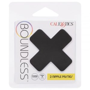 BOUNDLESS NIPPLE PASTIES 2 PCS - BLACK