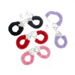 ESPOSAS DE PELUCHE Y METAL