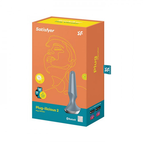 Satisfyer Plug-ilicious 2 - Ice Blue