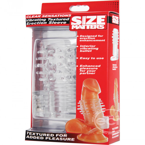 SIZE MATTERS VIBRATING SLEEVE