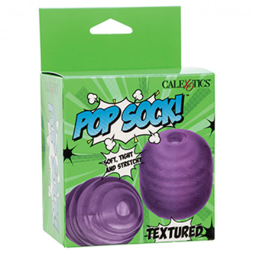 POP SOCK TEXTURED PURPLE