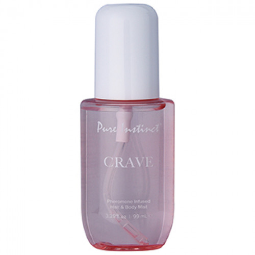 Pure Instinct Pheromone Hair & Body Mist-Crave 3.35oz