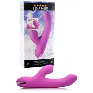 5 STAR 13X SILI PULS& VIBRA RABBIT