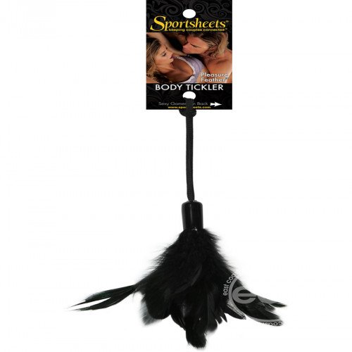 Sportsheets Pleasure Feather - Black