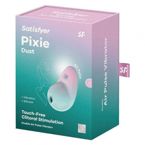 SATISFYER - PIXIE DUST - MINT PINK