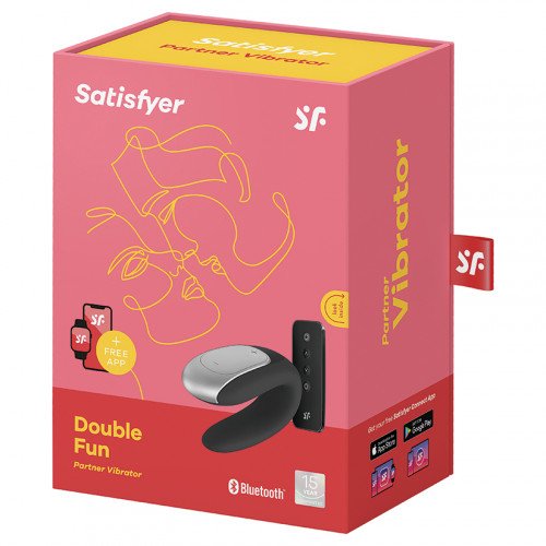 SATISFYER - DOUBLE FUN - BLACK
